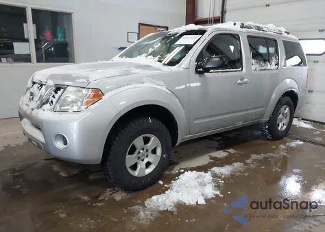 2012 Nissan Pathfinder S z USA, uszkodzony, nr VIN 5N1AR1NB1CC618498